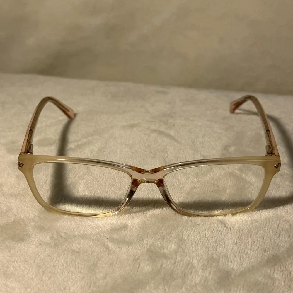 Cole Haan Eyeglass Frames Rectangular As Is Glasses Prescription Left In